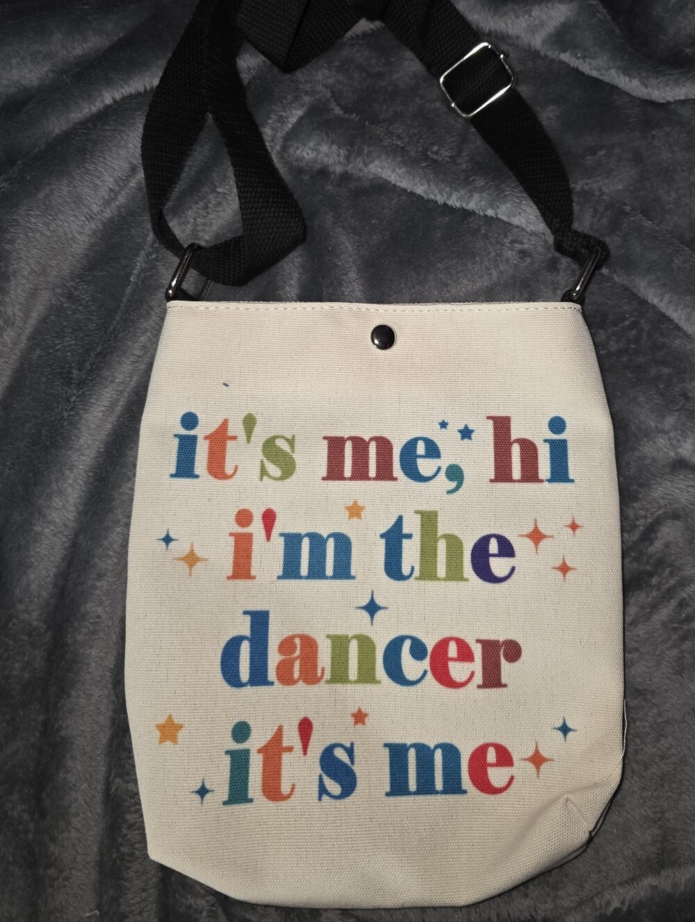 It's Me, Hi I'm The Dancer Novelty Crossbody